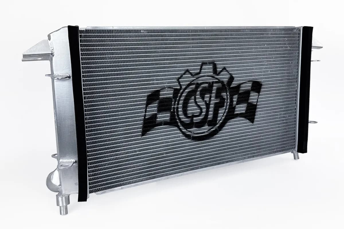 0506 Ford gt Highperformance Allaluminum Radiator Satin Silver