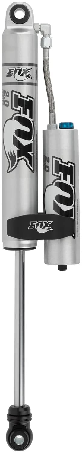 FOX 2.0 x 10.0 Performance Series Smooth Body Reservoir Shock - Adjustablestandard Travel Eyelet Ends ps 2.0 rr 10.1" cd Adjuster