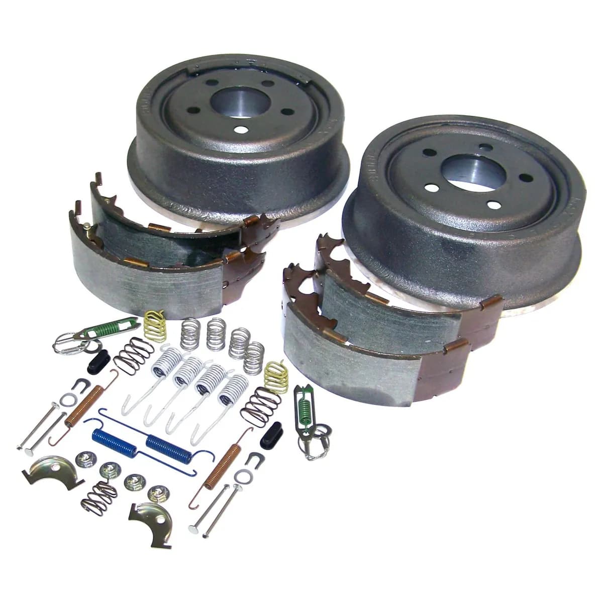 Drum Brake Service Kit 1990-1995 YJ Wrangler w/ 9" X 2-1/2" Drums; 1997-2000 TJ Wrangler (thru 3/9/2000); 1990-2000 XJ Cherokee, MJ Comanche w/ 9" X 2-1/2" Drums (thru 3/9/2000);