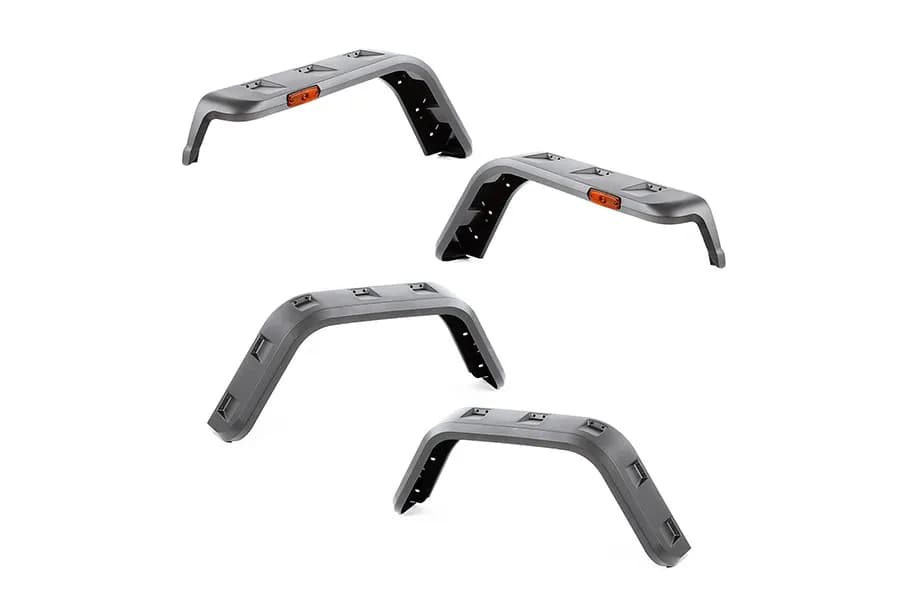 9706 TJ Hurricane Fender Flare Kit Textured Black