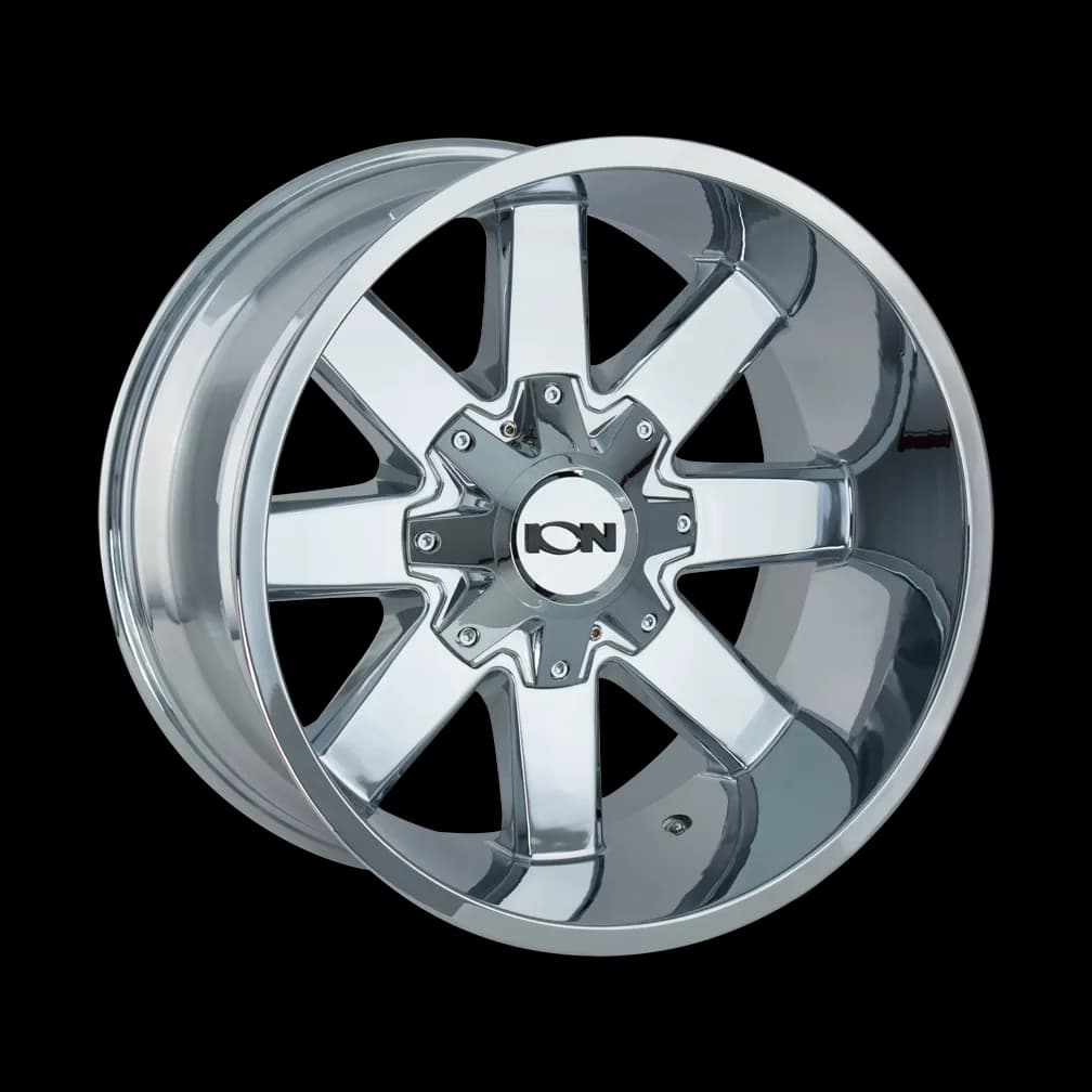 Cast Aluminum Wheels 141 CH 20x9 Chrome 5 On 150/5 On 139.7 Bolt Pattern 18 Offset ION Wheels