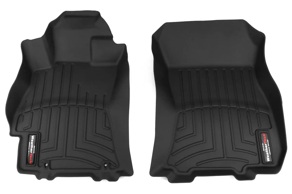2010 + Subaru Legacy Black Front FloorLiner / 2010 + Subaru Outback Black Front FloorLiner