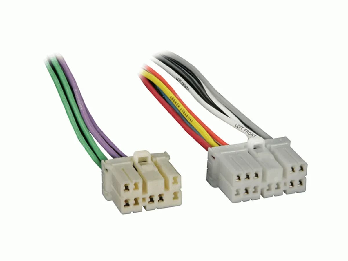 TURBOWire; Repair Wire Harness; Plugs Into OEM Radio; For Power/4-Speaker;