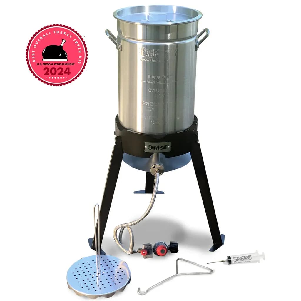 30qt Aluminum Turkey Fryer Kit
