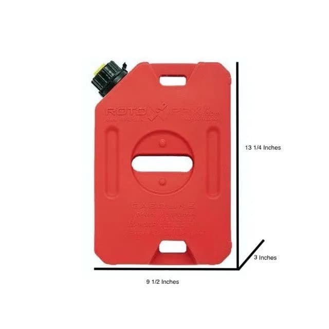 Roto Pax 1 Gallon Gasoline Red