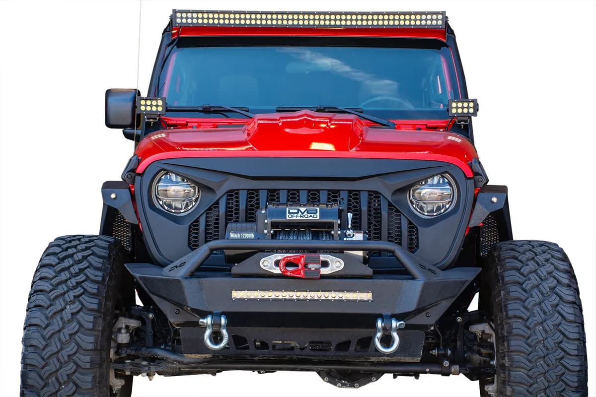 2018-2026 Jeep Wrangler JL & Gladiator JT Replacement Grille | Black
