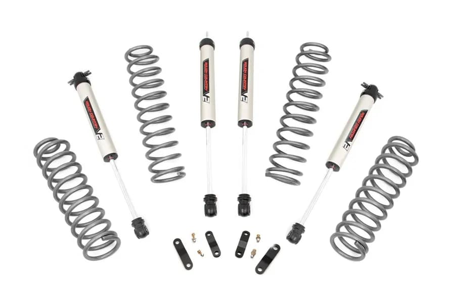 Rough Country 2.5in Suspension Lift Kit w/ V2 Shocks - JK 4Dr