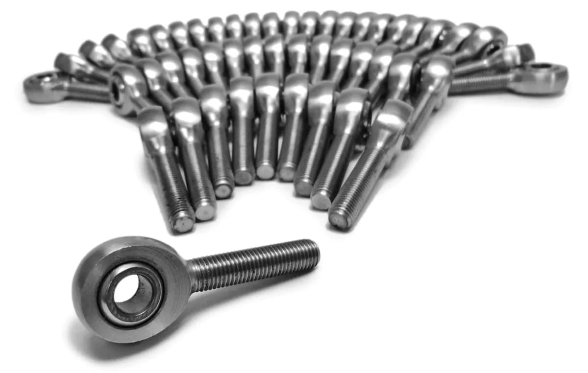 Steinjäger Inch Male Rod Ends 5/8-18 LH Steel Housing, 2 Piece 50 Pack