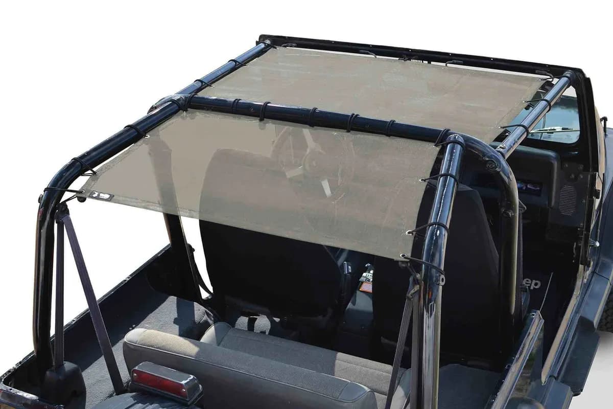 Steinjäger Tops and Covers Wrangler YJ 1987-1995 Fabric Teddy Tan Front Seats Only