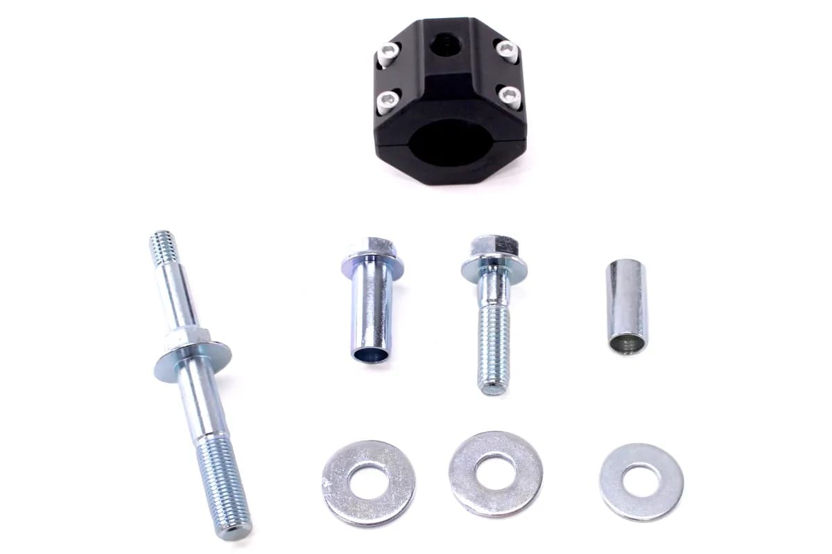0718 Wrangler JK Steering Stabilizer Relocation Kit OEM Tie Rod