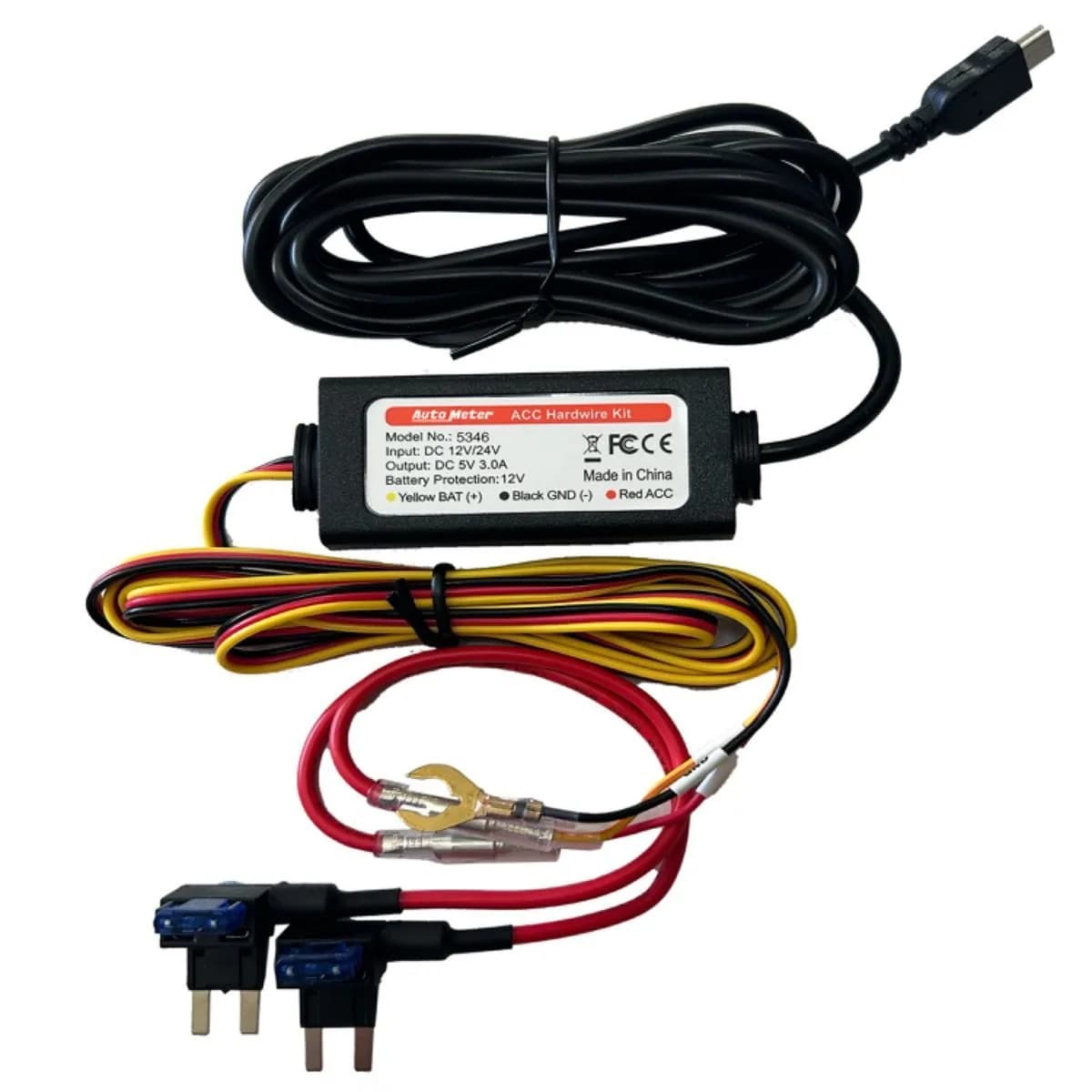 Autometer Kit Parking Mode Smart Acc For Dash Cam - 5346