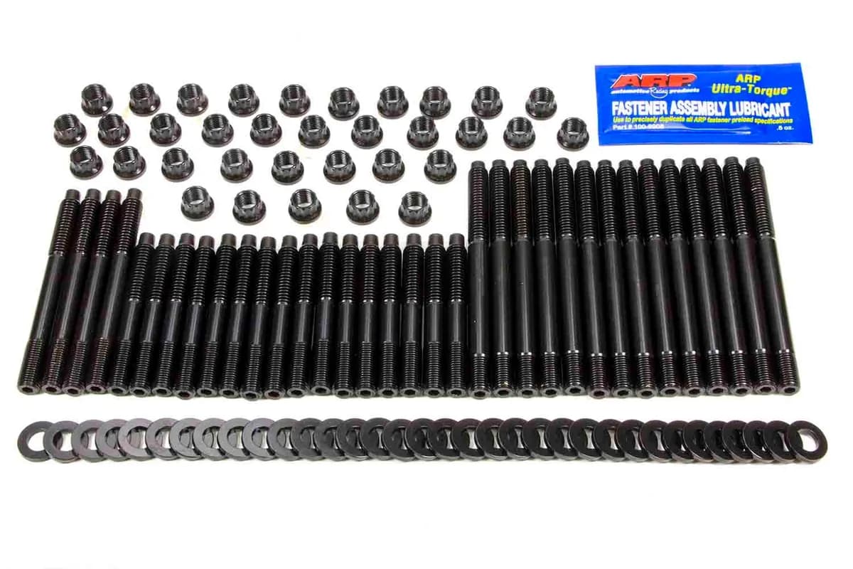 Sbc W/Brodixrodeck Alum Block W/8101111xtrack1 Head Stud Kit