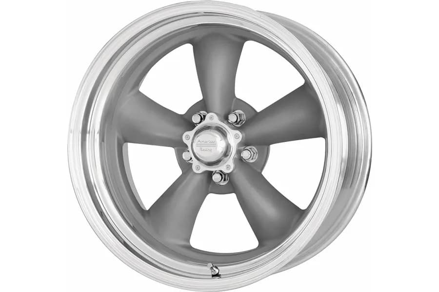 American Racing VN215 Classic Torq Thrust II 20x8 5x5 Matte Gray Wheel - JT/JL/JK
