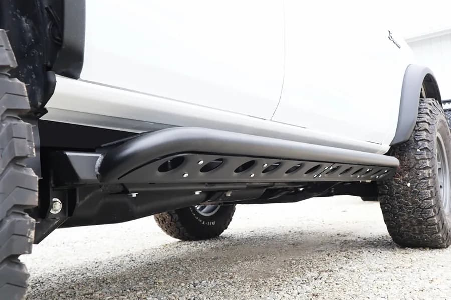 LOD Offroad Signature Series Rock Sliders, Black Texture - Bronco 2021+ 4dr