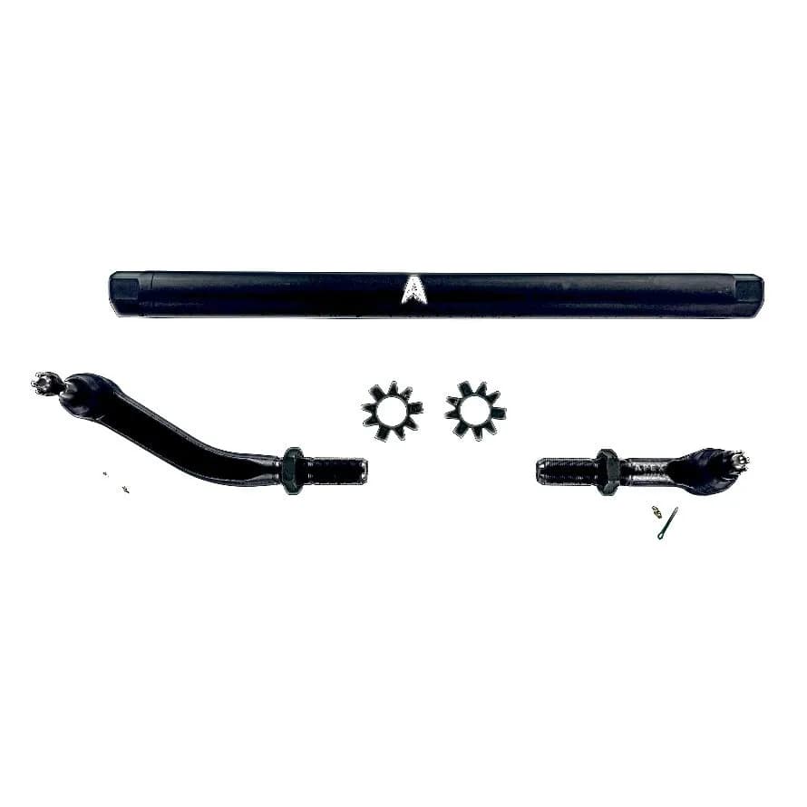 KIT137 - Jeep Wrangler JK 2.5Ton Drag Link Assembly - NoFlip - Black Aluminum