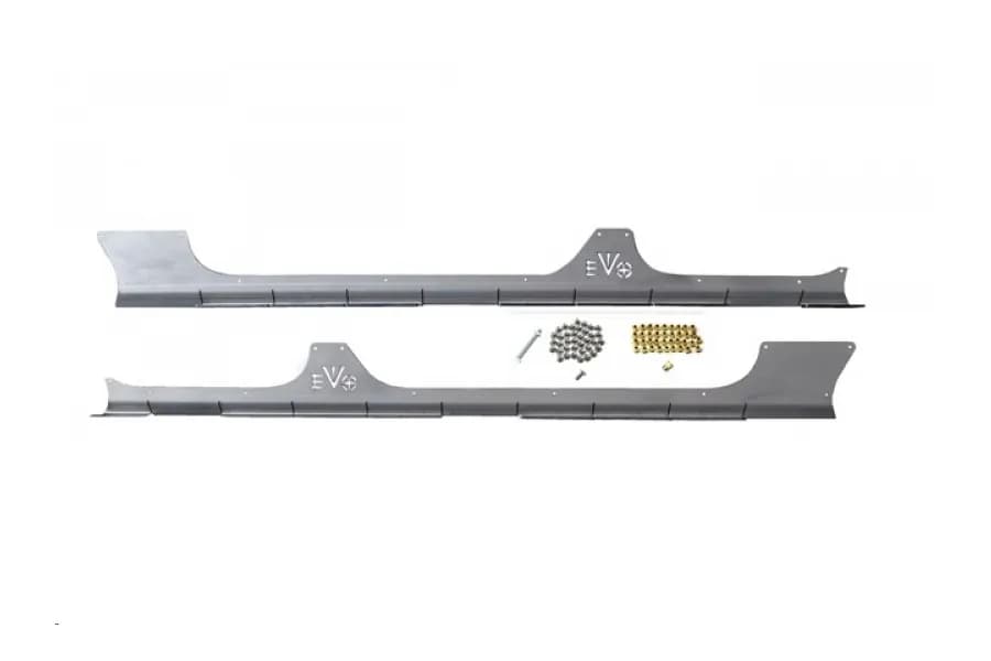 EVO Manufacturing Bomber Rocker Body Plates, Bare - JL 4Dr