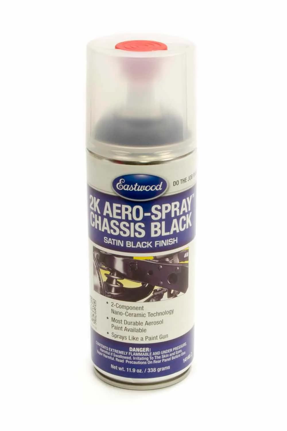2K Aero Spray Paint Chassis Black Satin
