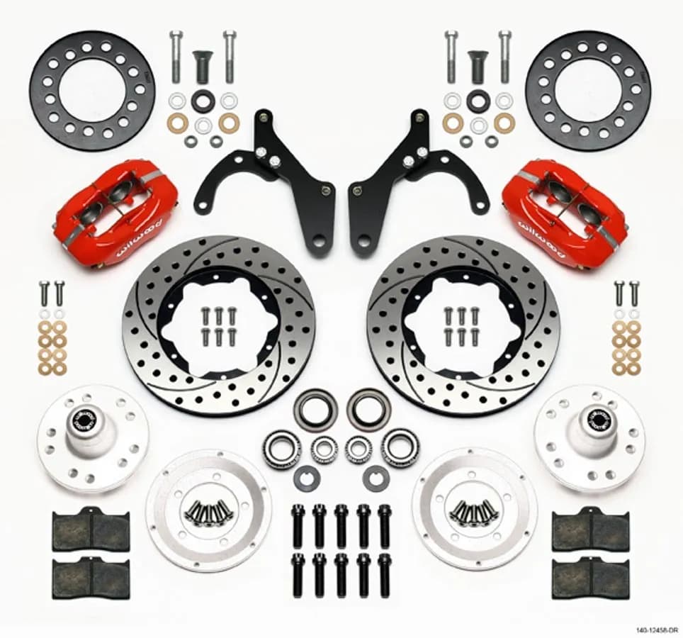 1959 - 1964 Chevrolet Forged Dynalite Pro Series Front Brake Kit - 140-12458