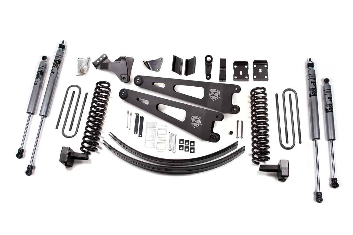 08-10 Ford F-250/F-350 Super Duty 6 Inch Lift Kit Diesel Without Overload With Nitro Shocks Zone Offroad
