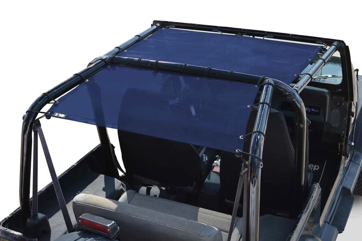 Steinjäger Tops and Covers Wrangler YJ 1987-1995 Fabric Teddy Blue Front Seats Only