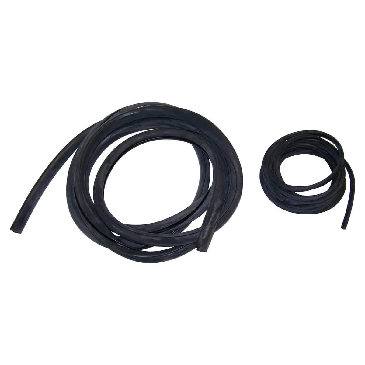 Crown Automotive Jeep Replacement 978995K Inner and Outer Windshield Weatherstrip Kit for 50-68 Jeep M38, CJ-3A, 3B, 5, 6
