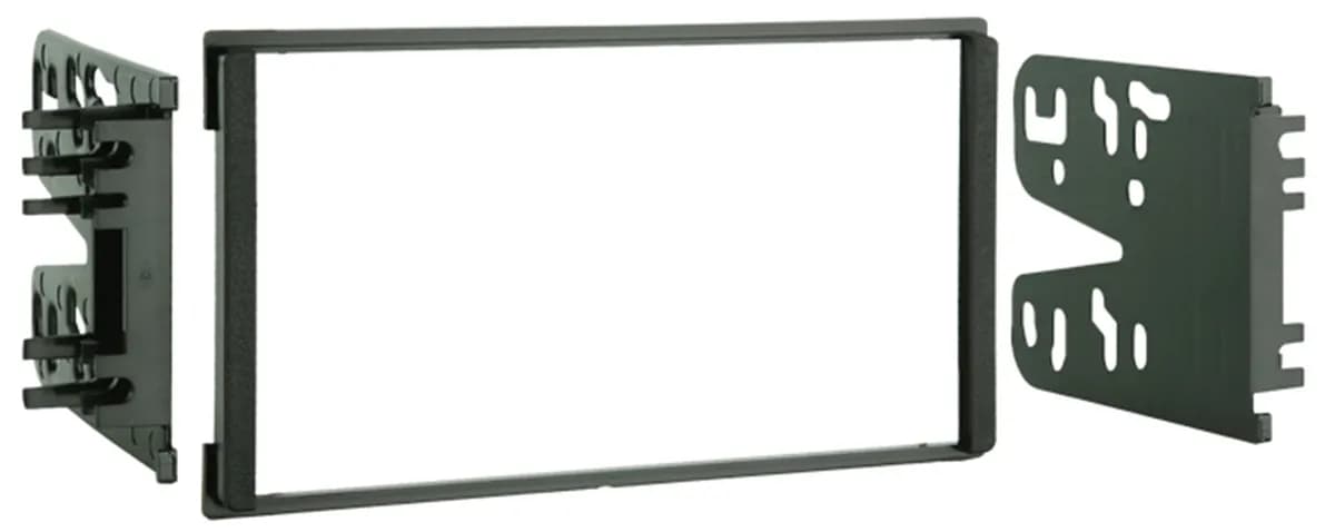 Turbokits; Radio Installation Kit; Incl. Instructions/Hardware; For Double Din or Two Single Din; High-Grade ABS Plastic;