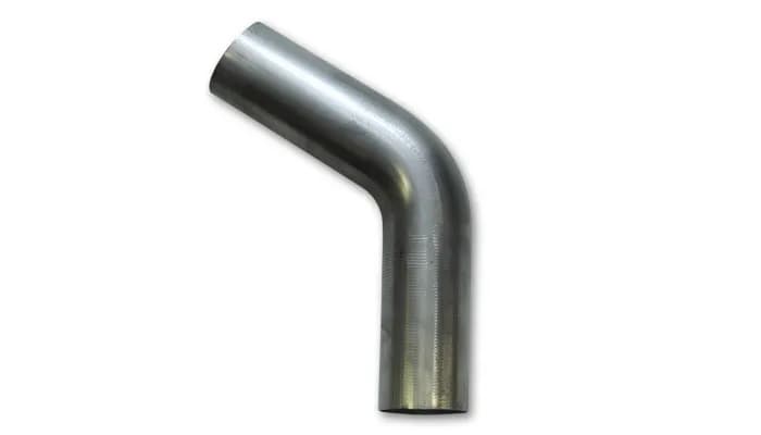 60 Degree Stainless Steel Bend; 3 in. Tube OD; 5 in. Centerline Radius; 6 in. Leg Length From Tangent;