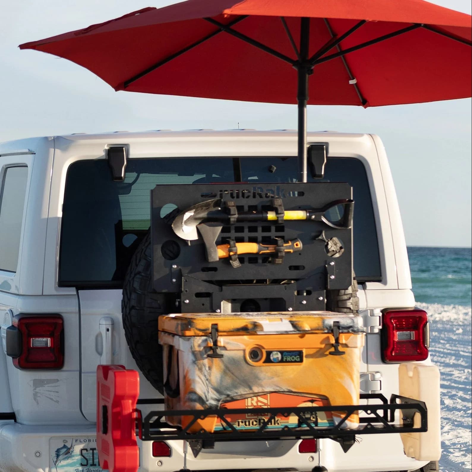rucRak GRUNT Cargo Carrier & Bike Rack — Jeep Wrangler JL (2018+)