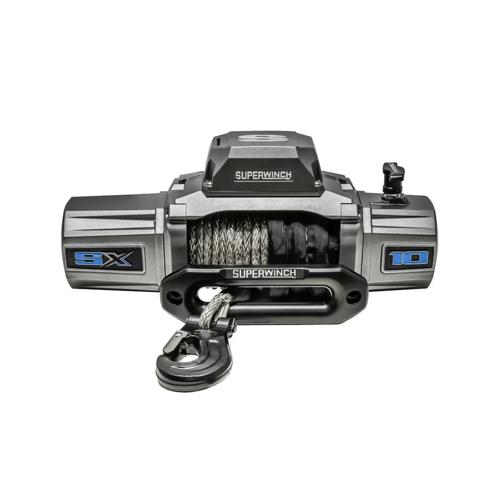 sx 10k Synthetic Rope Winch (Comes With Wireless & Wired Remote)