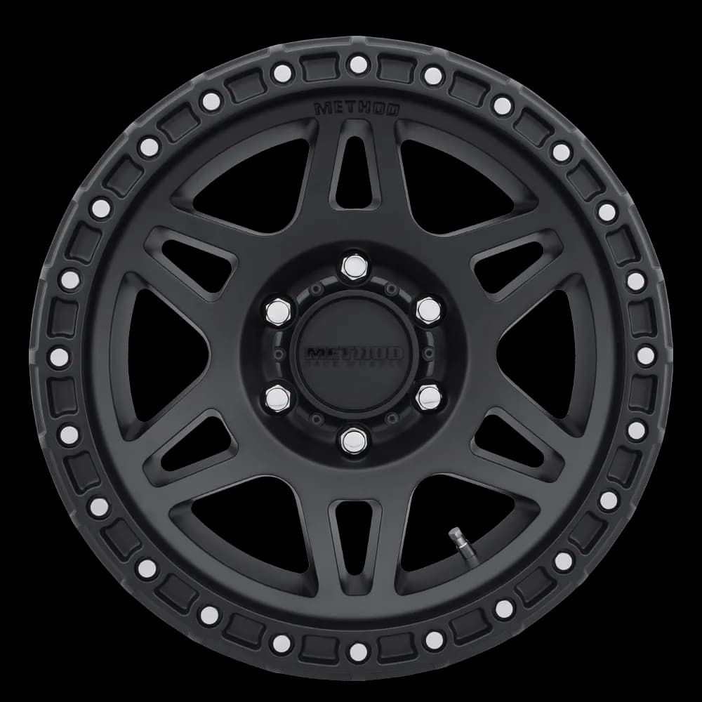 Aluminum Wheels 17x8.5 MR312 Bolt Pattern 6 On 135 Offset 0 Lip Size 0.98 Matte Black MB Method