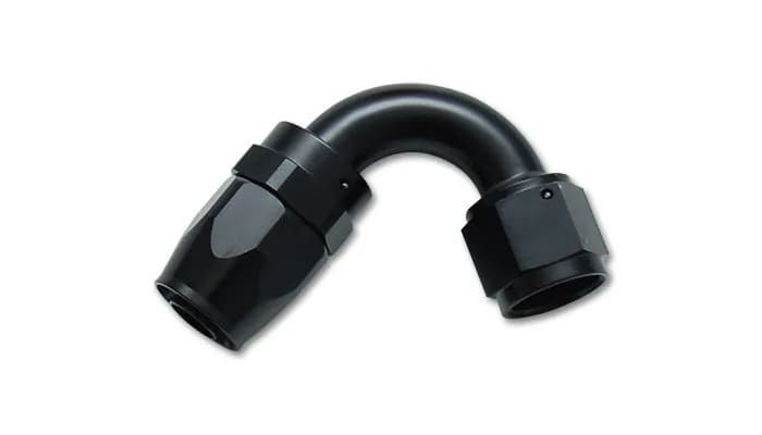 Vibrant Performance - 21220 - Swivel Hose End Fitting, 120 Degree; Size: -20AN