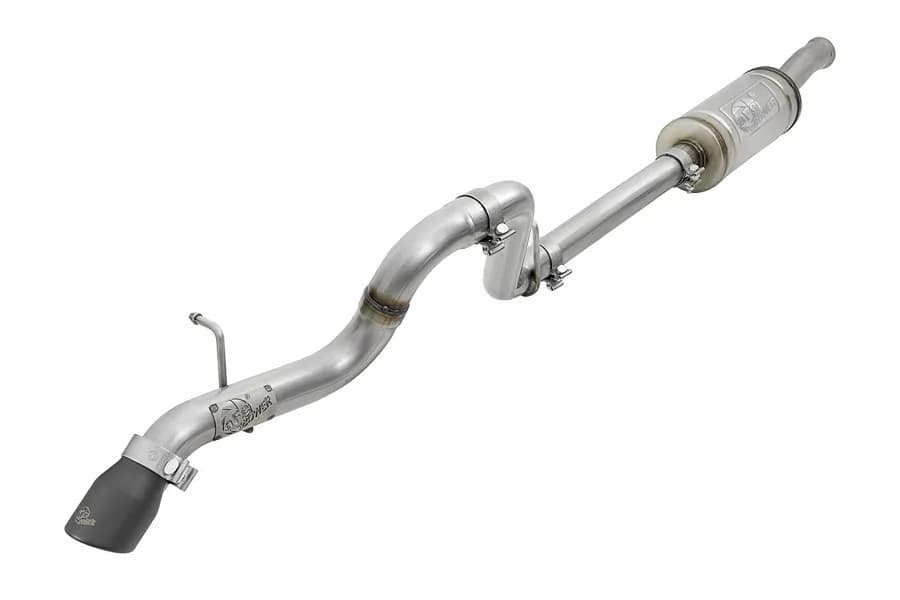AFE Power MACH Force-XP Cat-Back Exhaust System - Black Tip - JL 3.6L