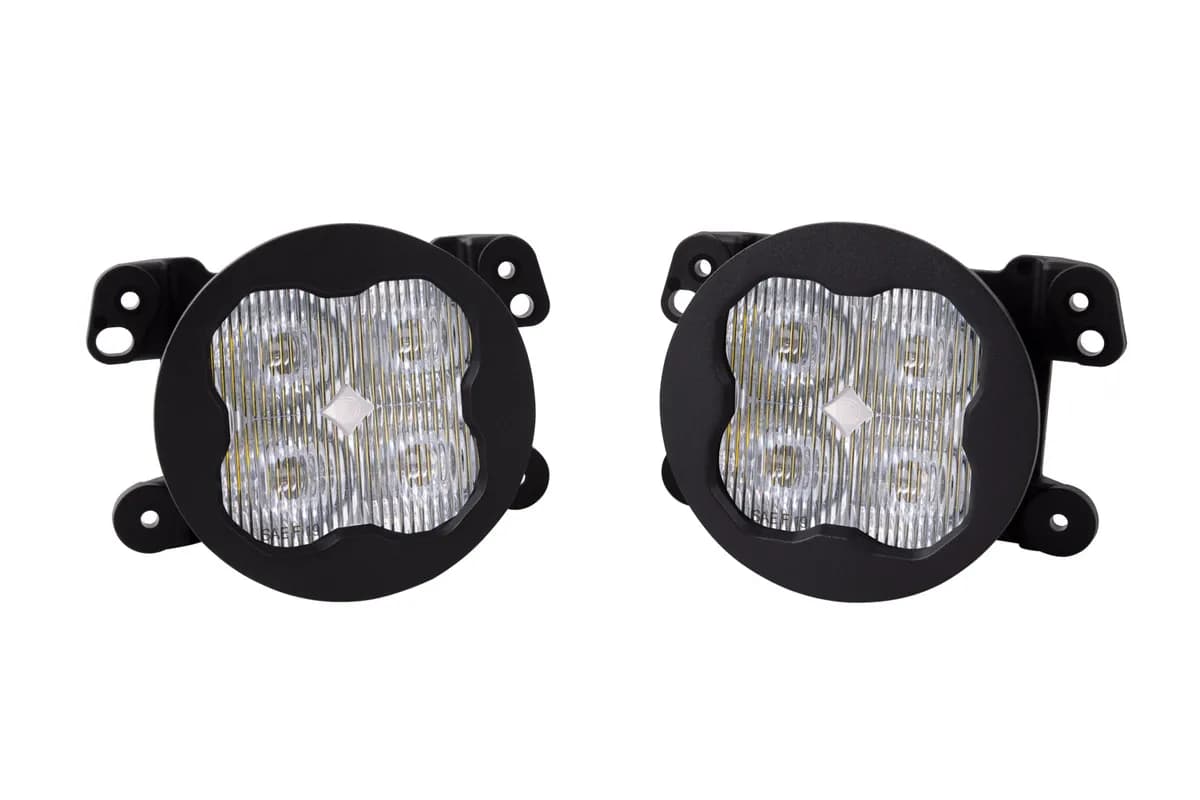 Diode Dynamics SS3 Pro Type M Fog Light Kit, ABL White - SAE Fog - JT/JL/JK