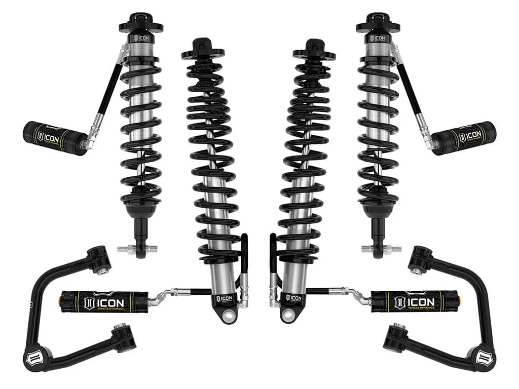 ICON 2021-2026 Ford Bronco, Sasquatch, 2-3" Lift, Stage 4 Suspension System, Tubular