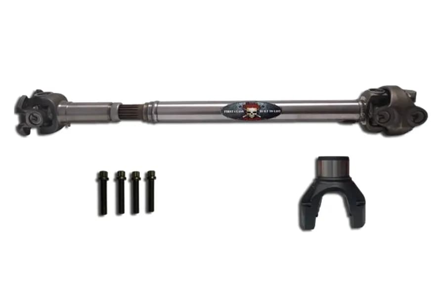Adams Driveshaft JT Gladiator (Rubicon - Overland - Sport - Mojave) Front 1350 cv Driveshaft OEM Flange Style [extreme Duty Series]