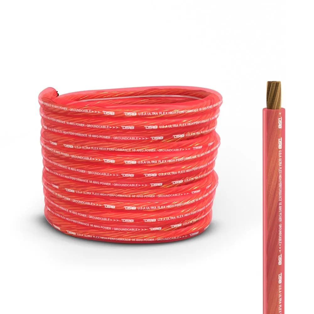 1/0-GA | 50-Feet | Red
