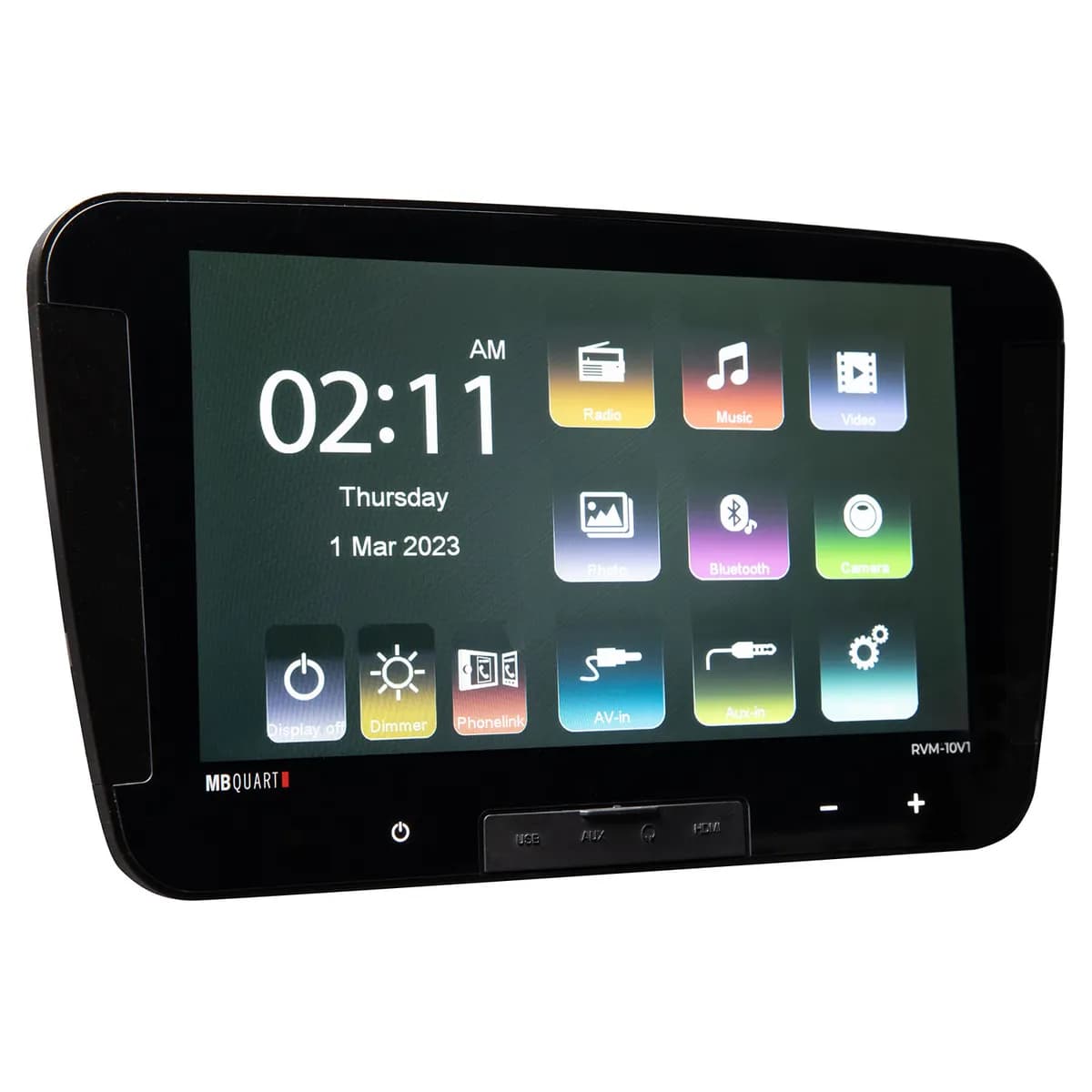 Mbq 10 in Touchscreen rv Source Unit w/ Amfm bt & Multizone Audio Control