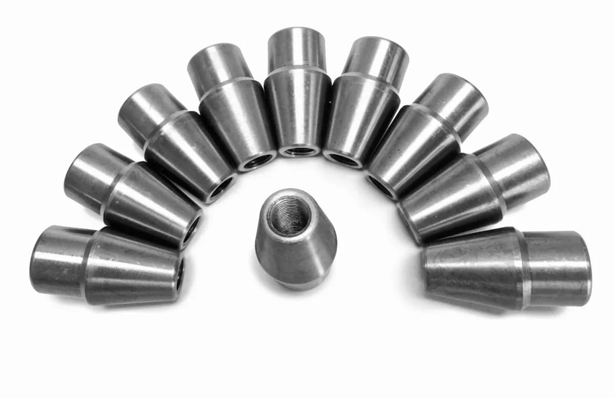 M8 x 1.25 RH Fits 12mm ID Tubing 10 Pack