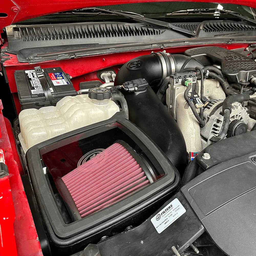 Cold Air Intake for 2006-2007 Chevy / GMC Duramax LLY-LBZ 6.6L - Cotton Cleanable
