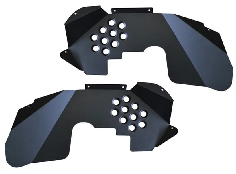 SteinjÃ¤ger Fenders Wrangler JK 2007-2018 Inner Front and Inserts Bare Metal