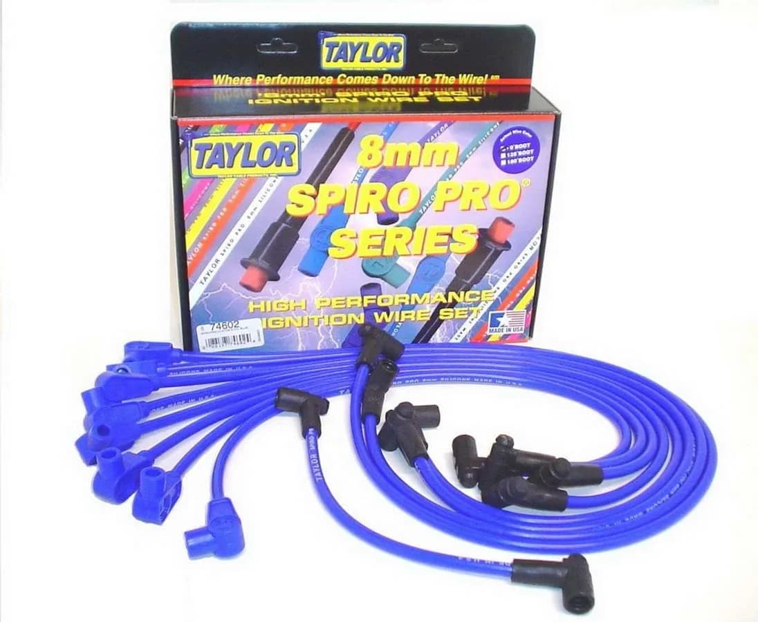 8mm Spiropro Custom 8 Cyl Blue