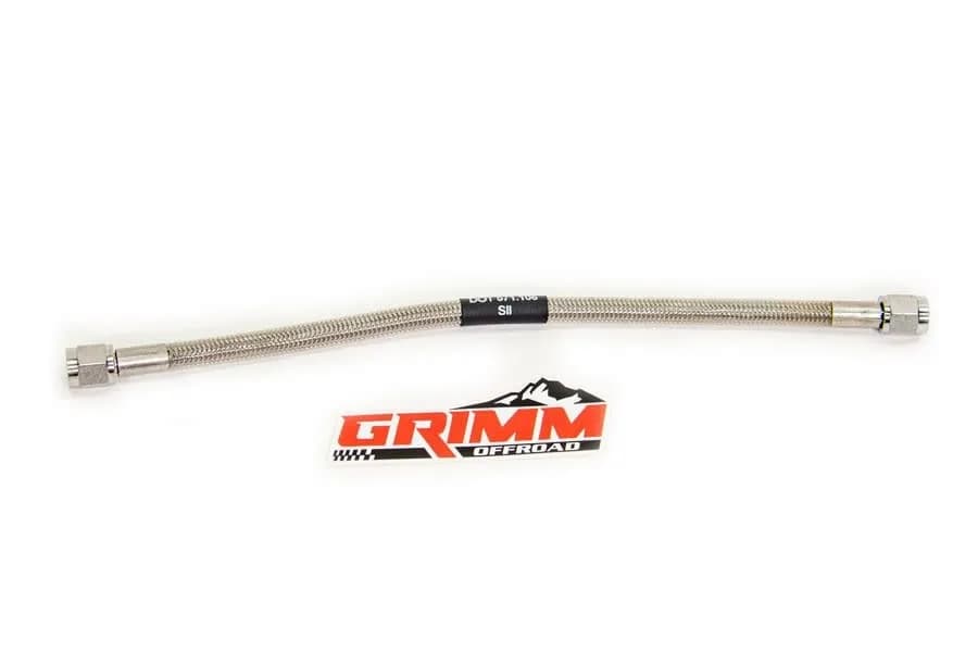 Grimm Offroad Stainless Steel Braided Reinforced Air Hose, 40-inch