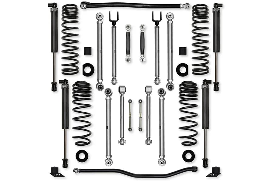 21c Wrangler JL 4dr [392] 2.5in X Factor Pro No Limits Aluminum Stage 1 Frt/Rear Lift Kit W/Shocks