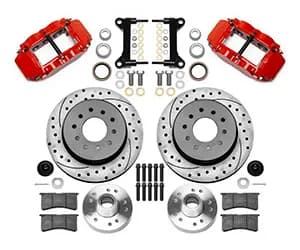 1963 - 1987 Chevrolet, GMC Forged Narrow Superlite 6R Big Brake Front Brake Kit (Hub and 1PC Rotor) - 140-15940