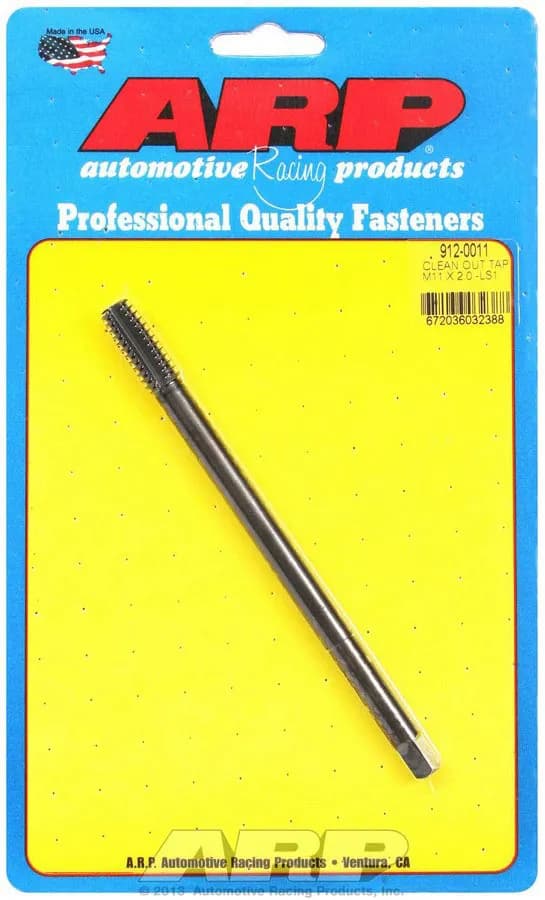 M11 X 2.00 OAL 6 in LSI thread cleaning tap