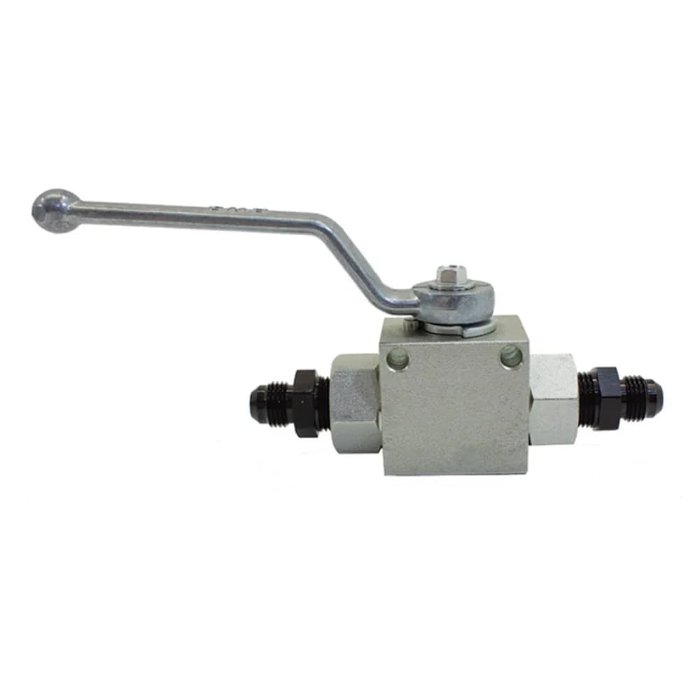 Nitrous Express - Remote Shutoff Nitrous Valve, 6AN male inlet and outlet - 15158-6
