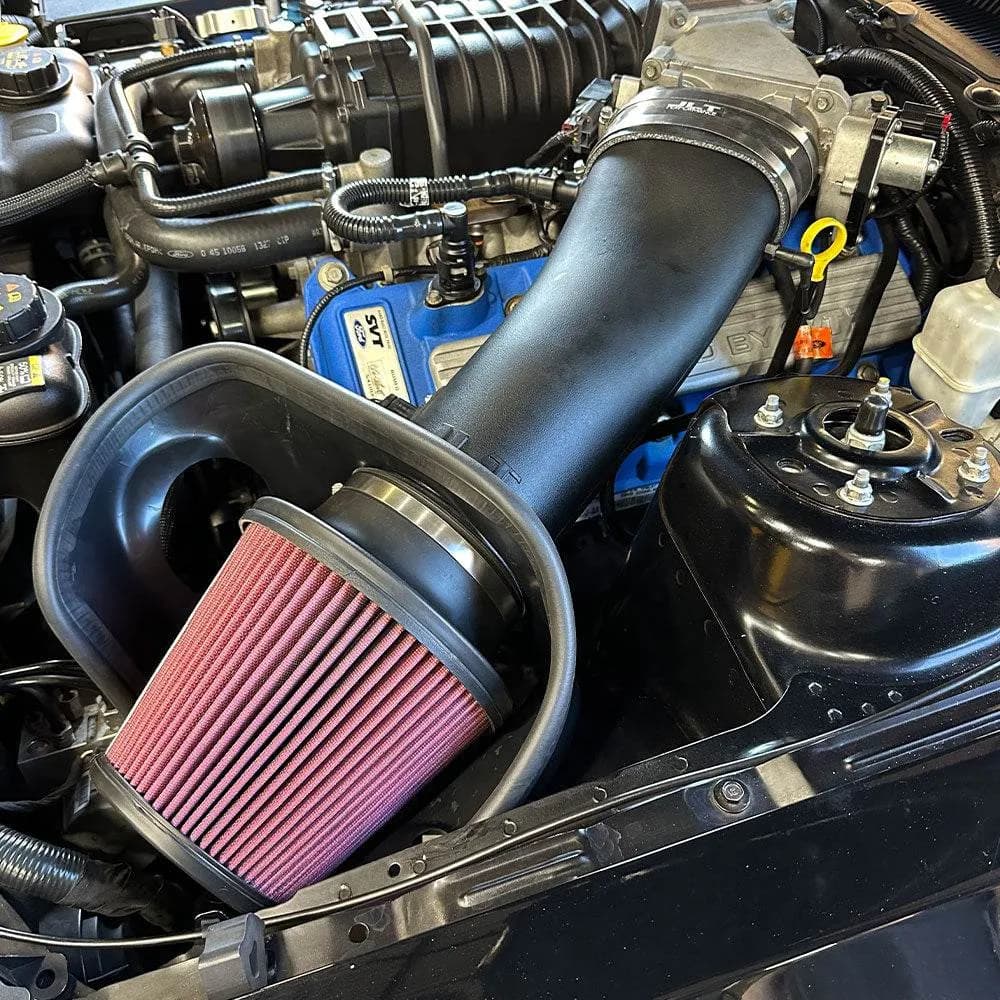 JLT Black Textured Big Air Intake 2010-14 GT500 Tuning Required