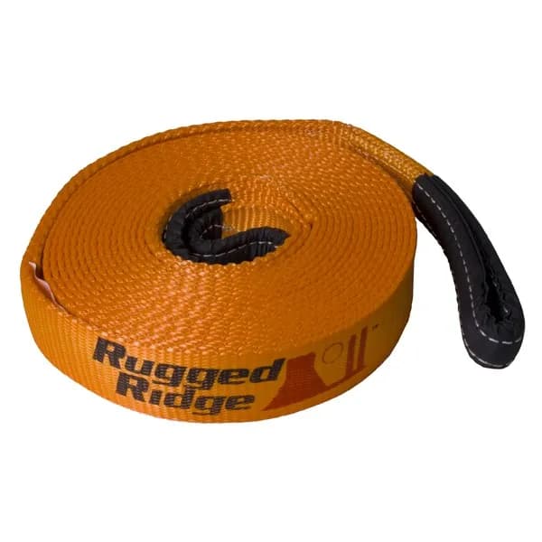Rugged Ridge 30ft x 3in Recovery Strap - 20,000lb WLL