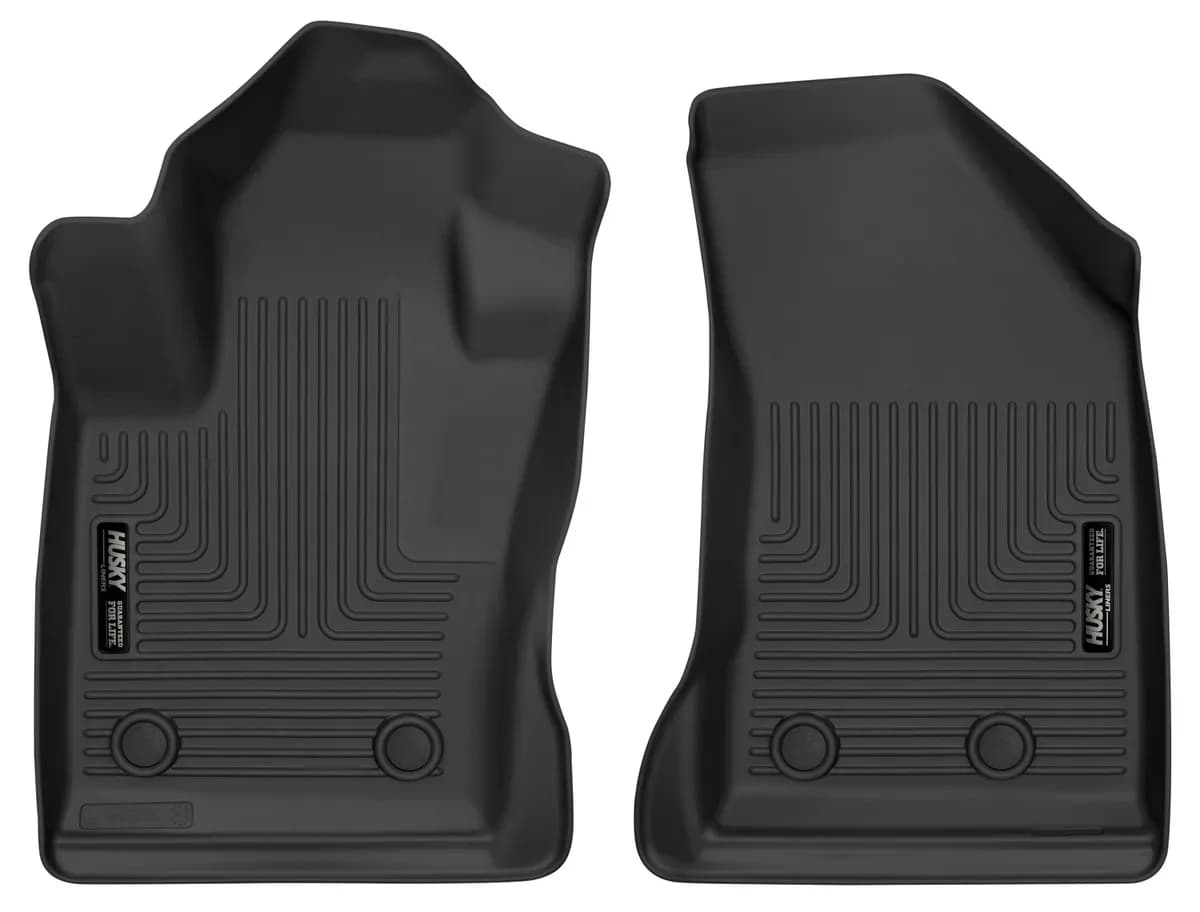 1723 Compass Passenger Side Has 2 Floor Mat Retaining Posts Black Front Row Flo
