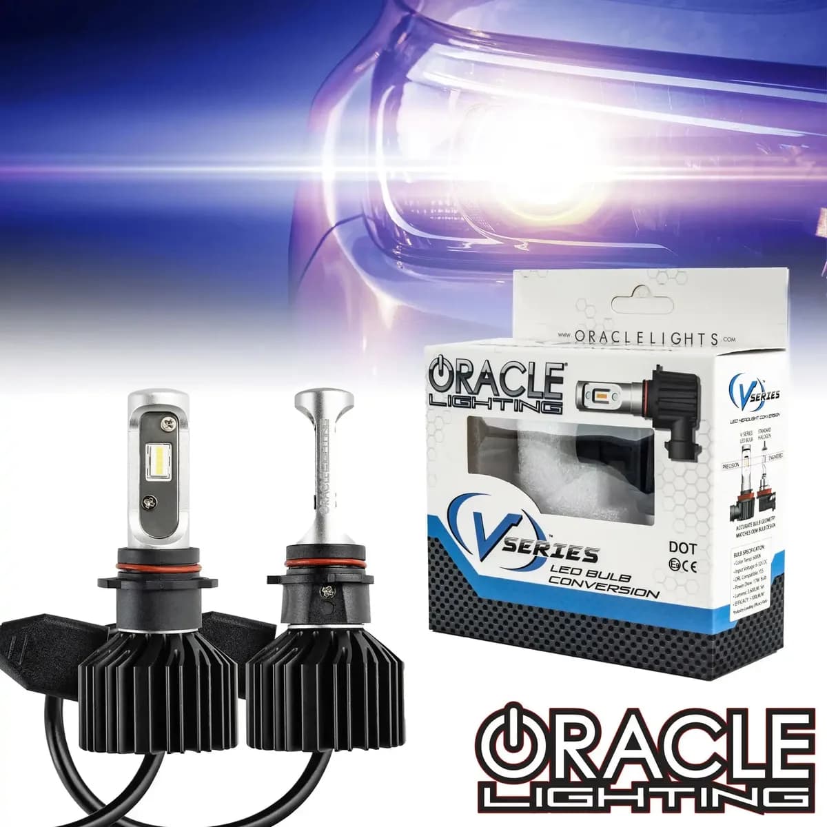 Oracle Lighting V5249-001 P13W VSeries LED Headlight Bulb Conversion Kit, 6000K
